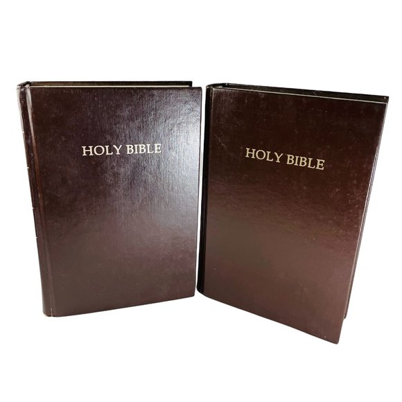 NIV Holy Bible Hardcover Book 1981 Zondervan u - Picture 2 of 7